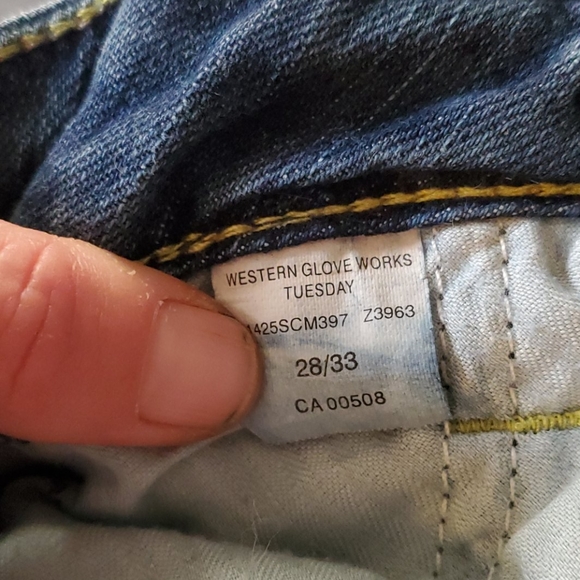 Mid rise silver jeans - Picture 5 of 5